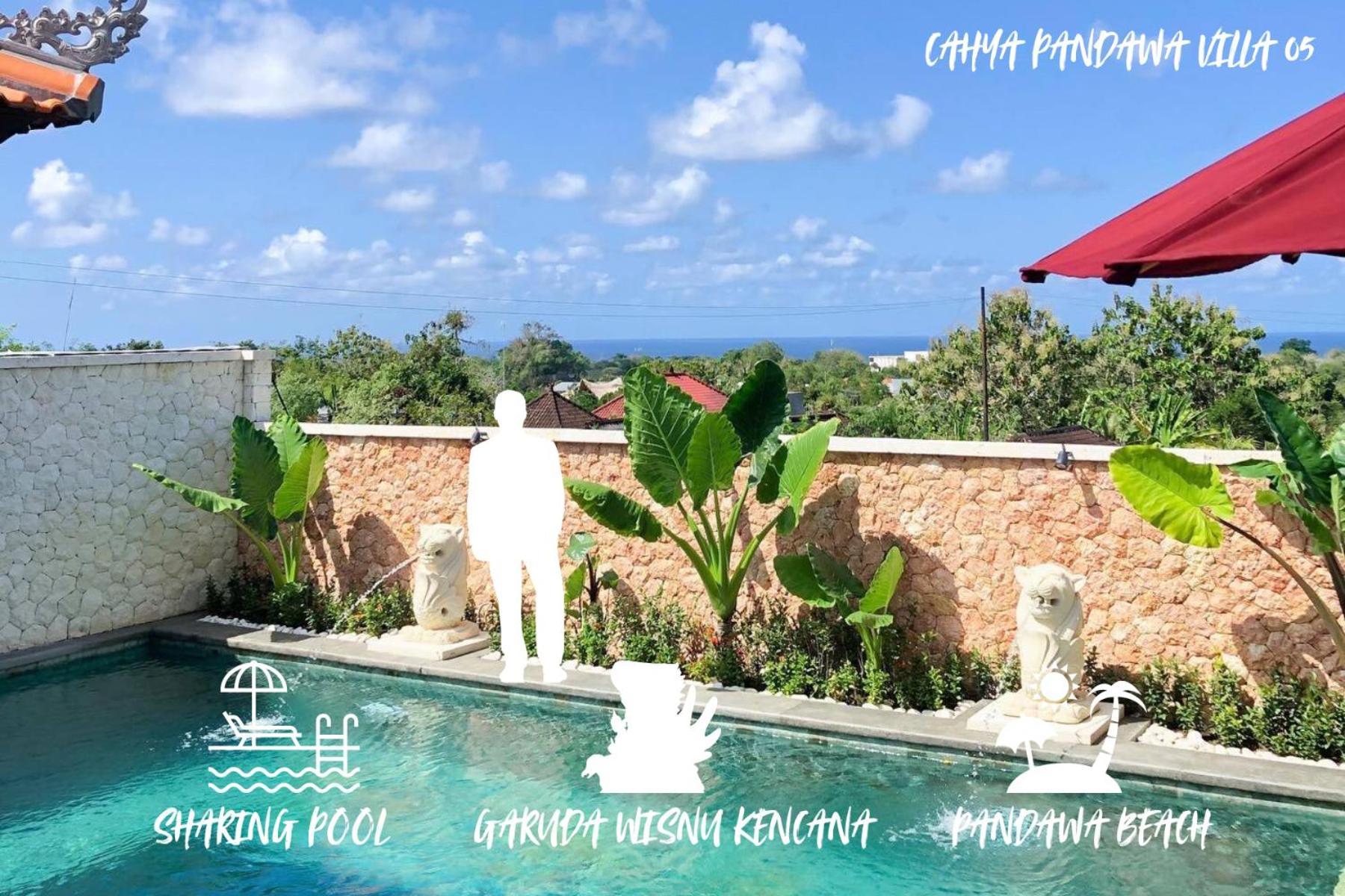 Cahya Pandawa Villa 5 Ungasan Екстериор снимка